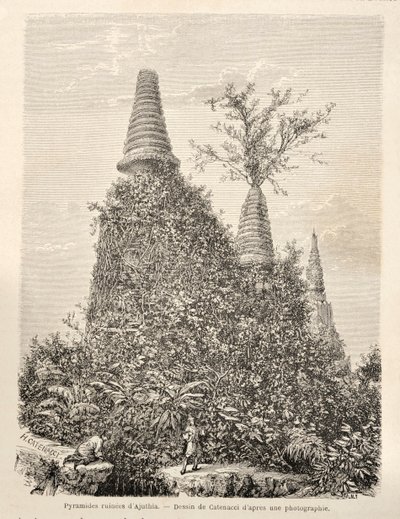 Ruins of Wat Sisampet by Hercule Catenacci